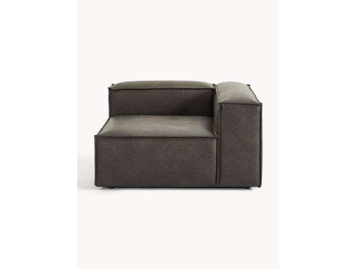 Module d'angle en cuir Lennon