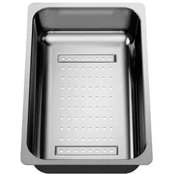 Blanco Multifunktionsschale, Abtropfgestell, Silber