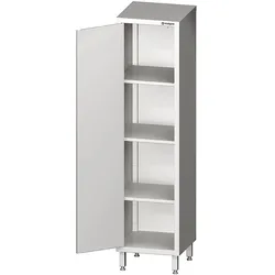 Stalgast Edelstahl Hochschrank mit Flügeltür, 400x500x2000 mm, verschweißt