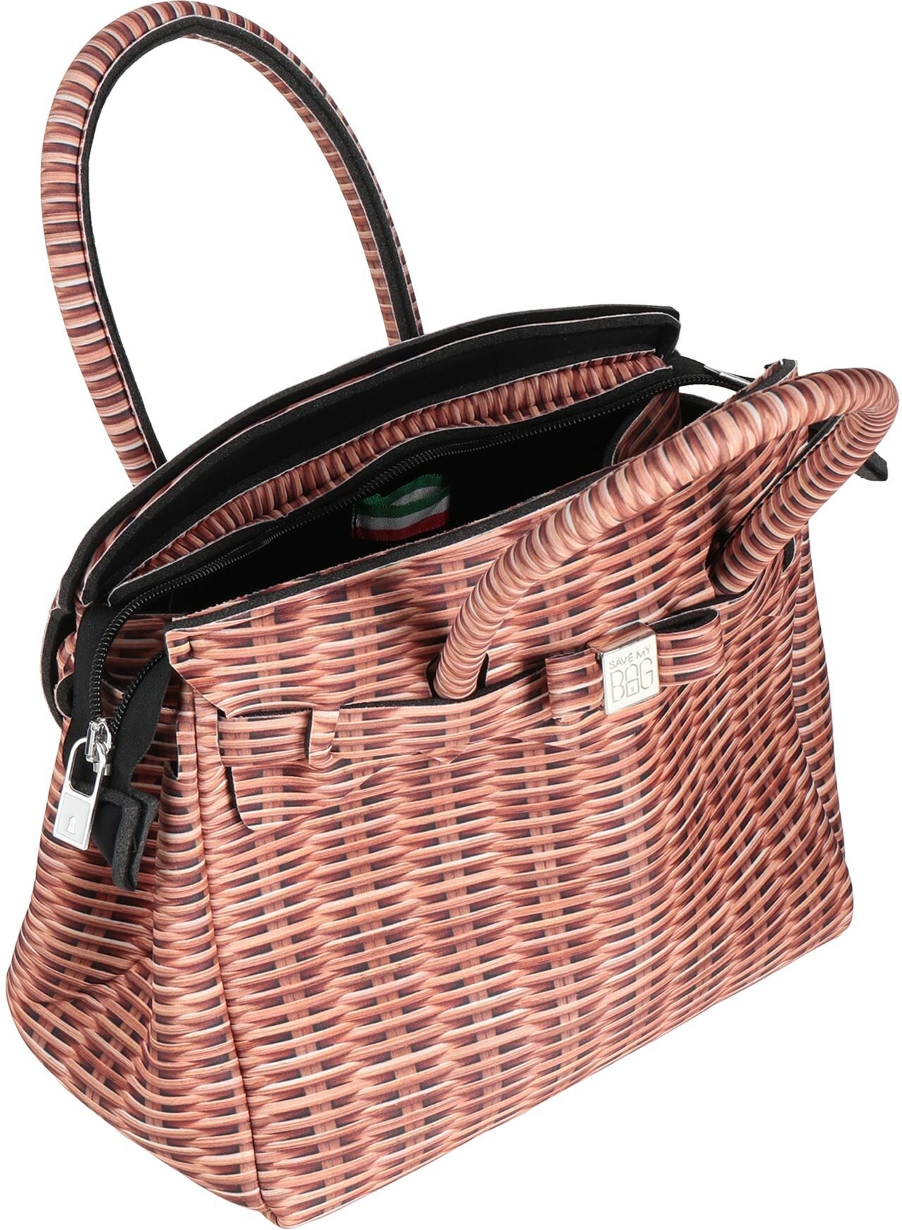 Save My Bag Bolso de mano Mujer Marrón -- Mujer