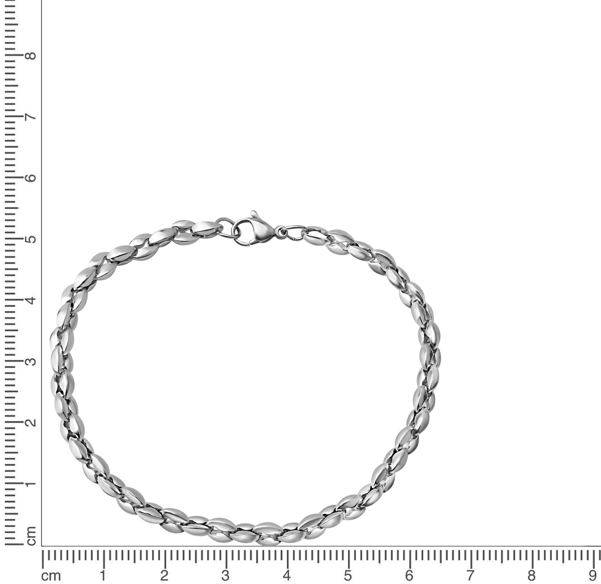 Armband FIRETTI "Schmuck Geschenk Armschmuck Armkette" Gr. 23, silber (edelstahlfarben), Armbänder, Damen, 23, Edelstahl, Armband edelstahlfarben 23, Edelstahl