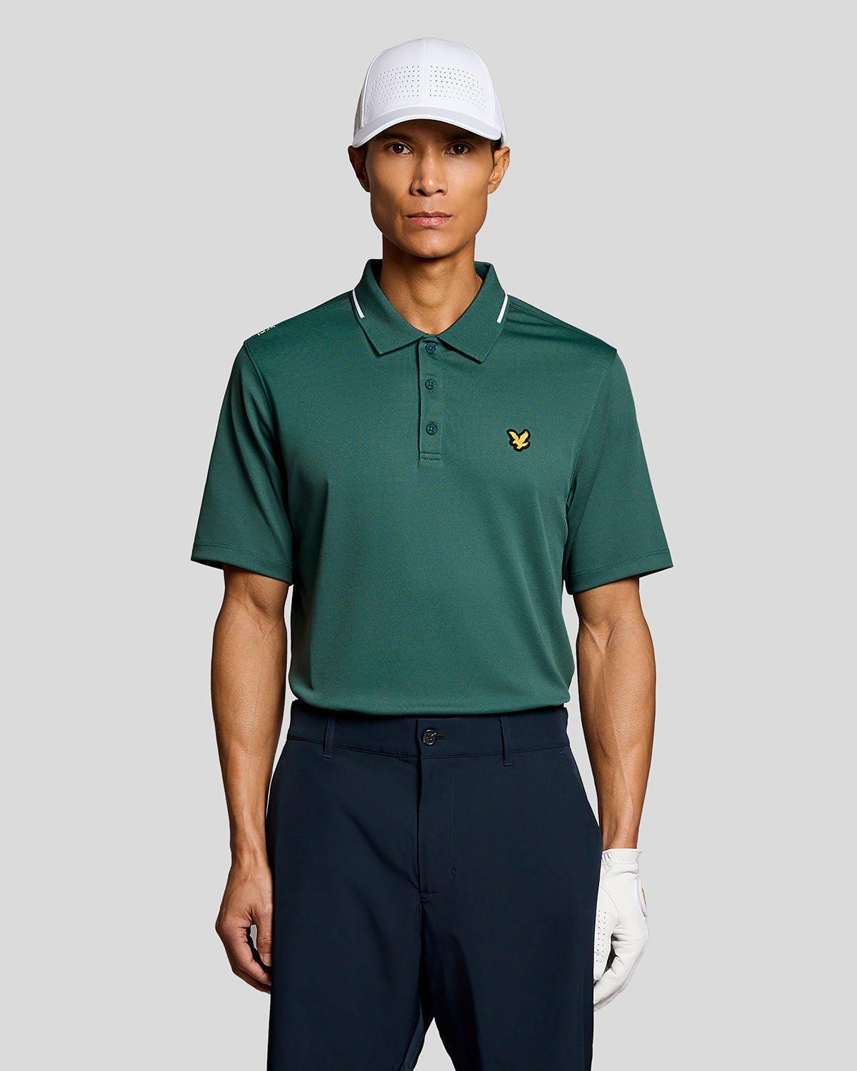 Tipped Technisches Poloshirt