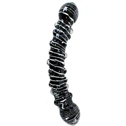 Glassvibrations, Dildo, Glasdildo Africa Line Verführer