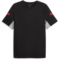 PUMA IndividualLIGA Fußballtrikot Herren 01 - PUMA black/PUMA red/gray echo S