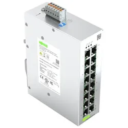 Wago 852-1816/010-000 Lean-Managed-Switch,16 Ports 1000Base-T,lichtgrau 8521816010000