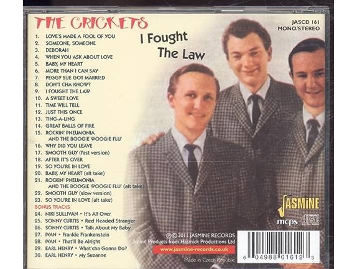 The Crickets - I Fought The Law