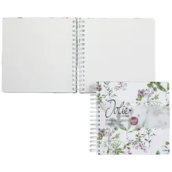 SIGEL mit Spirale Jolie® Notizbuch ca. DIN A5 blanko, Anzahl der Seiten:  240