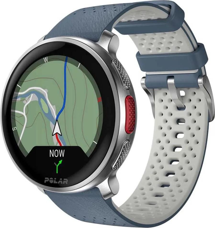 Polar Vantage V3 Smartwatch - Hemelsblauw - Aluminium - 3,5 cm Display - 32 GB - Bluetooth