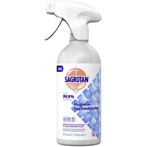 Sagrotan Textilerfrischer Frische Wäsche, Hygienespray, geruchsneutralisierend, 500 ml