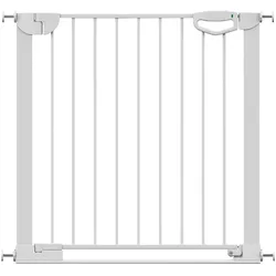 Geuther Tür- & Treppenschutzgitter Easylock mit Flatstep 83-90cm, weiss