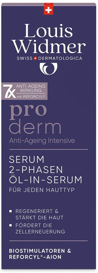 Louis Widmer proderm Serum 2-Phasen Öl-in-Serum 35ml