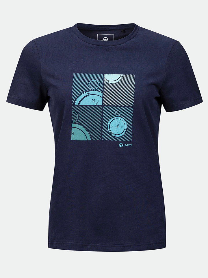 Halti Shirt "Matka" in Dunkelblau - 38
