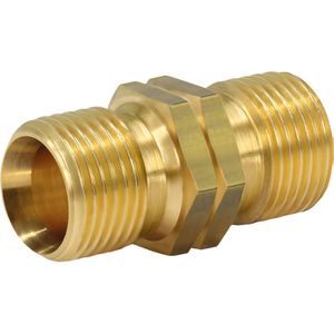 CFH Gasschlauch-Verbinder 52455, SV 455, gerade, beidseitiges Gewinde links außen 1/4 Zoll