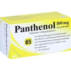 Panthenol 100mg Jenapharm 50 ST