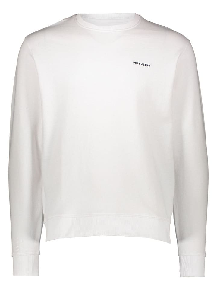 Pepe Jeans Sweatshirt in Weiß - L