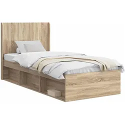 vidaXL, Bett, Bettrahmen (193 x 193 cm)