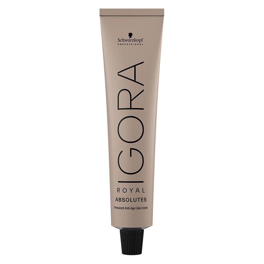 Schwarzkopf Professional Igora Royal Absolutes Age Blend 8-01 Hellblond Natur Cendré. (8-01 Hellblond Natur Cendré) (Schwarzkopf Professional)