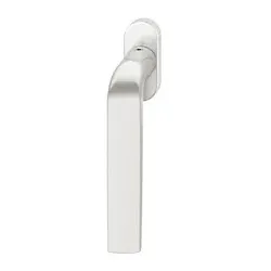 DK-Fenstergriff 34 1267, mit ovaler schmaler Rosette,VK7x24-38, F1 eloxiert