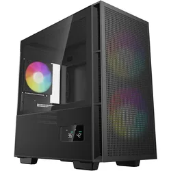 Deepcool CH360 Digital (mATX, Mini-ITX), PC Gehäuse, Schwarz