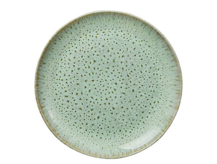 Assiette à dîner TAVIRA 27 x 2 x 27cm Vert/Vert