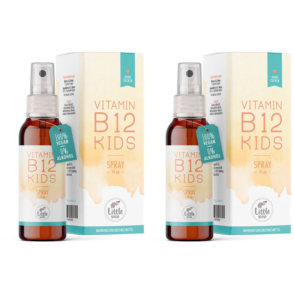Little WOW VIT B12 KID MUN x2 2x25 ml Spray