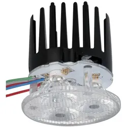 Brumberg 18101001 LED-RGB-Einsatz, 12 V DC, 3 x RGB-LED, 13, 8 W, 45°, (c.a.) IP20