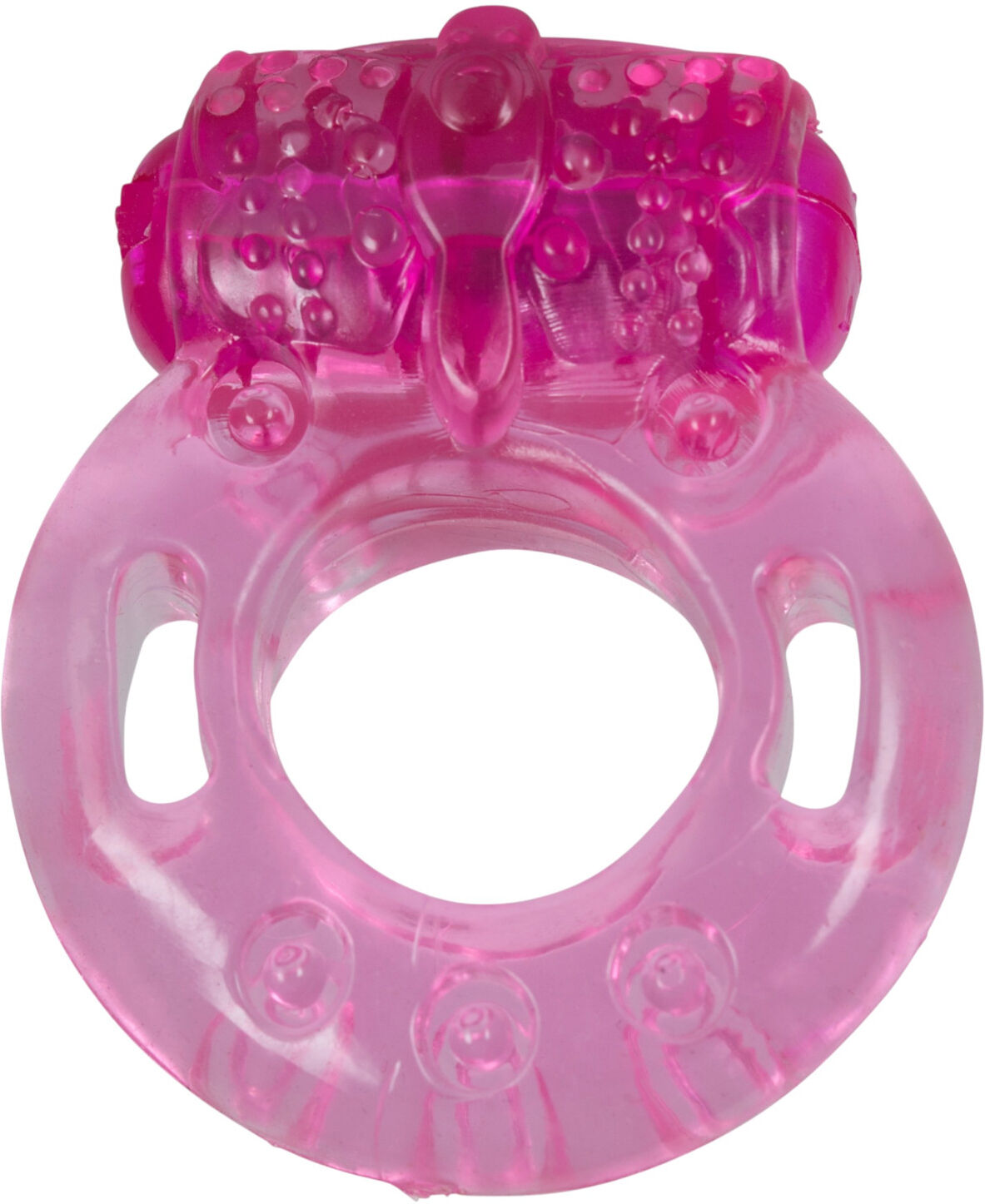 Other Vibrating penis ring with built-in battery (pink)