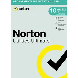 NORTONLIFELOCK Utilities UltimateWL 10 Device, 1Y, ESD