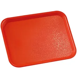 ETERNASOLID Fast Food Tablett rot 345 x 270mm