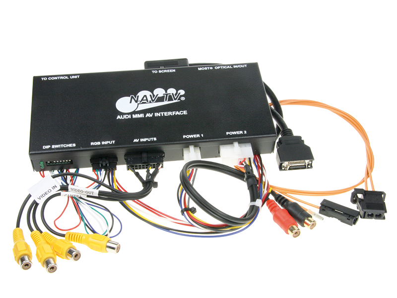 ACV AV-Eingang für Audi A6, A8 und Q7 MMI System ohne TV-Tuner