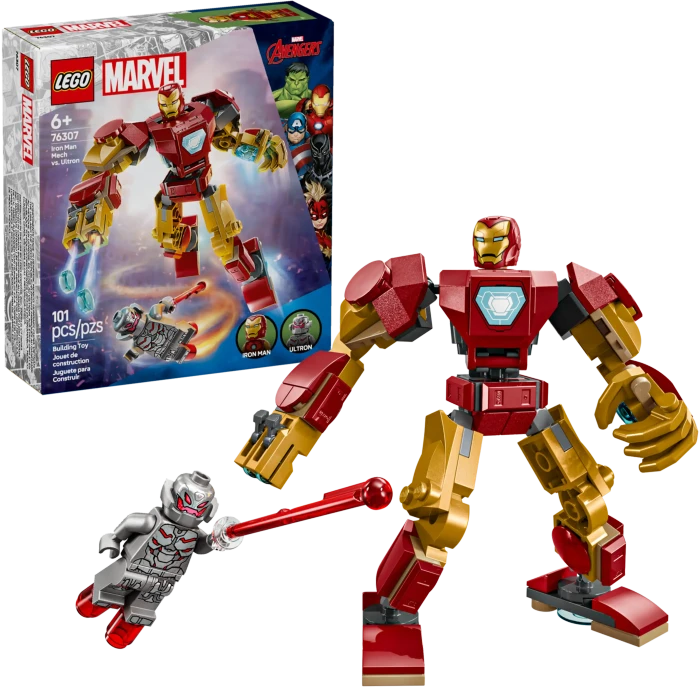 LEGO Marvel 76307 Iron Man Mech vs. Ultron