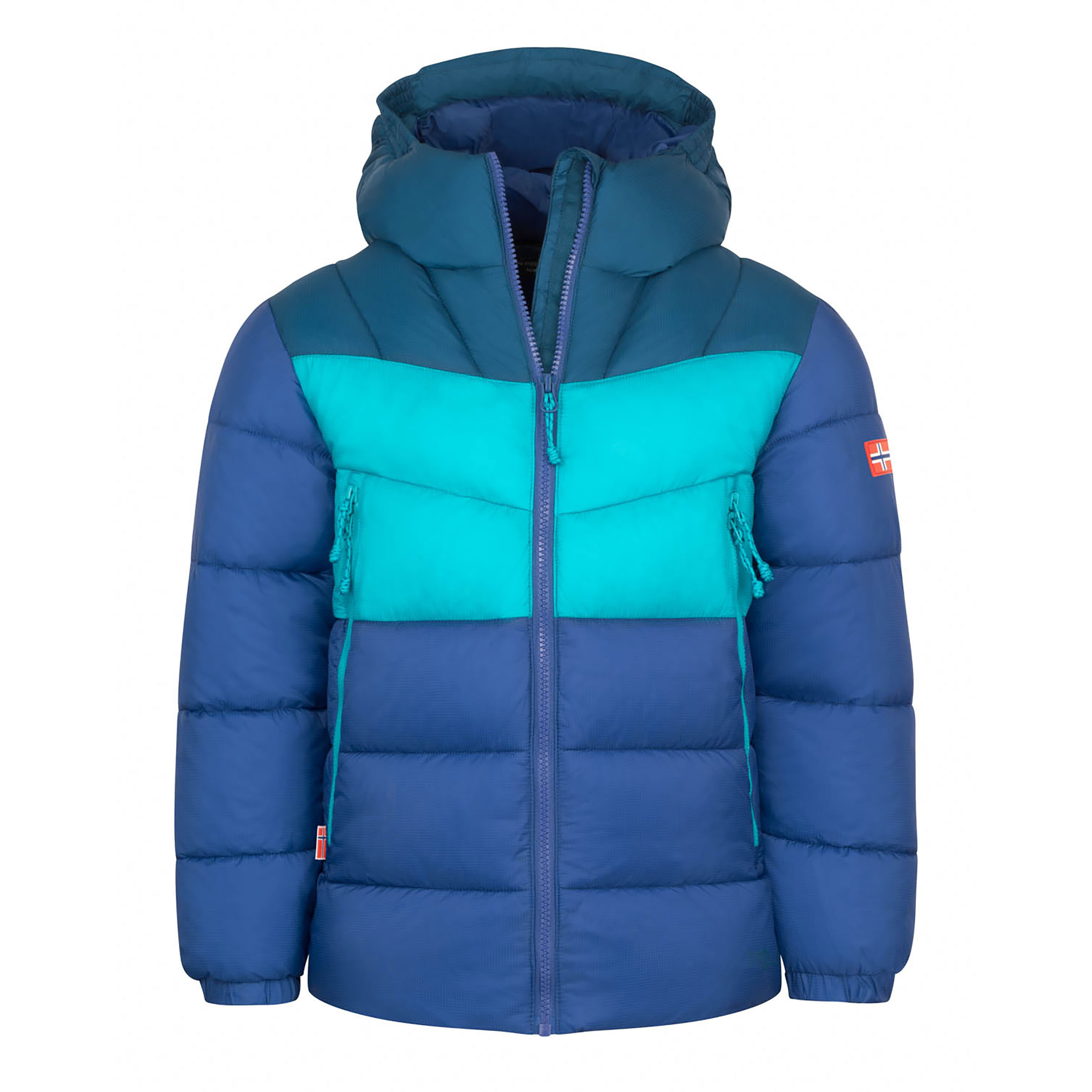 Trollkids Kirkenes Kinder Isolationsjacke tuerkis Größe 110 Lifestyle Schnell trocknend