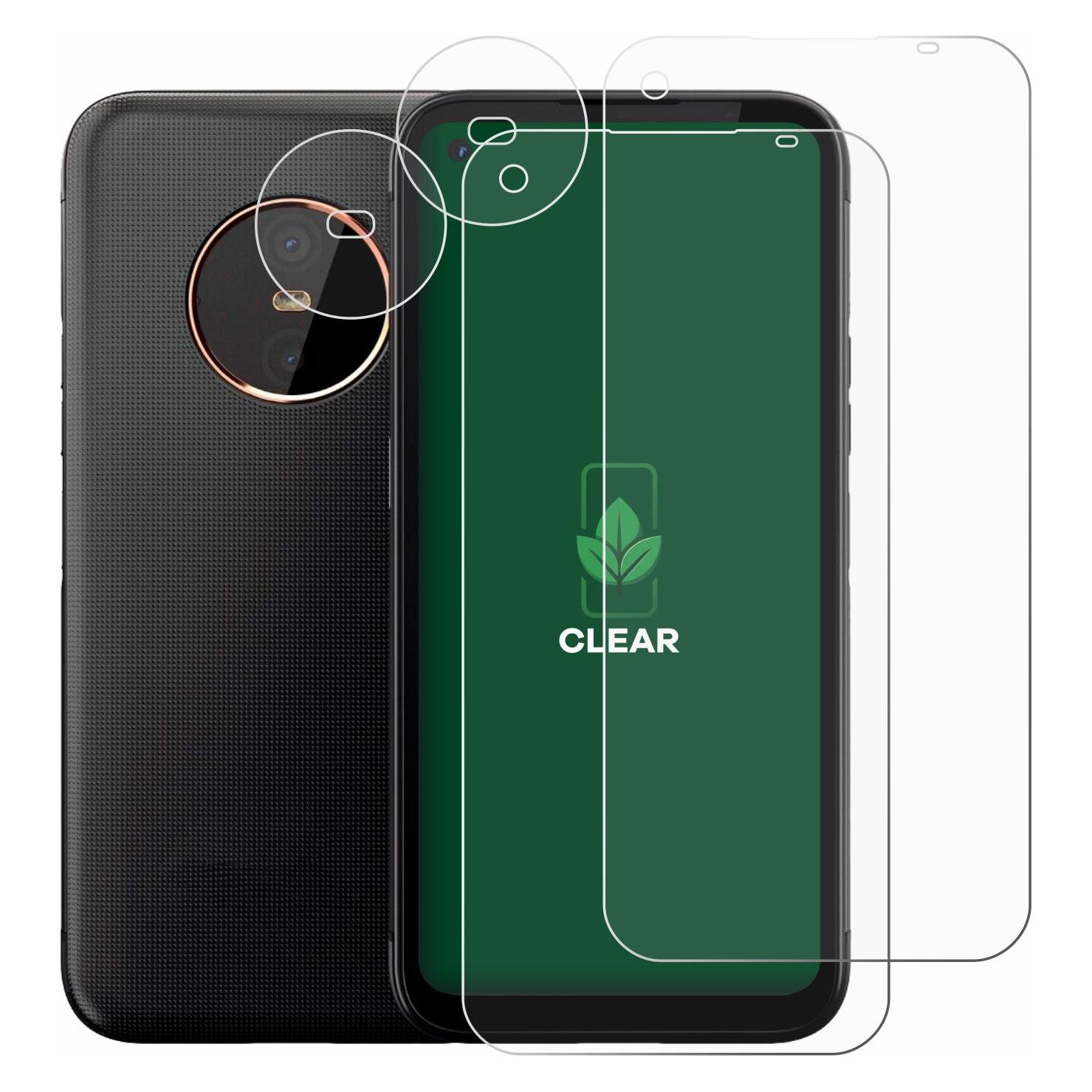 ScreenLeaf Schutzfolie für Gigaset GX6 (Display+Kamera) Displayschutz Display Schutz Folie Klar Transparent (Gigaset GX6) (6148642)