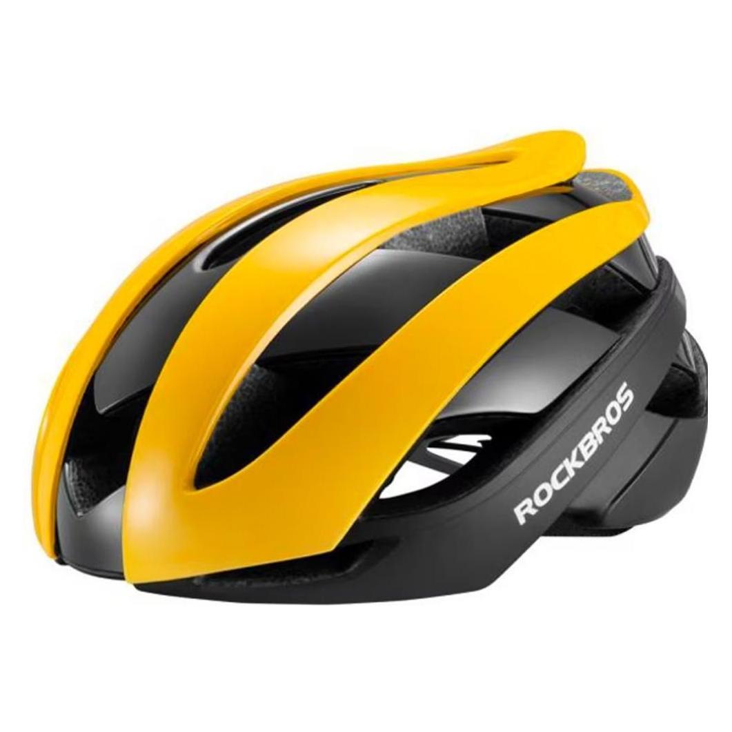 Rockbros 10110004006 Fahrradhelm Grösse M - Gelb und Schwarz (55 - 59 cm) (1701423730)