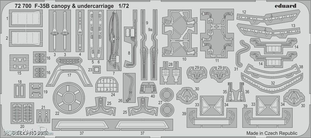 Eduard Accessories 72700
