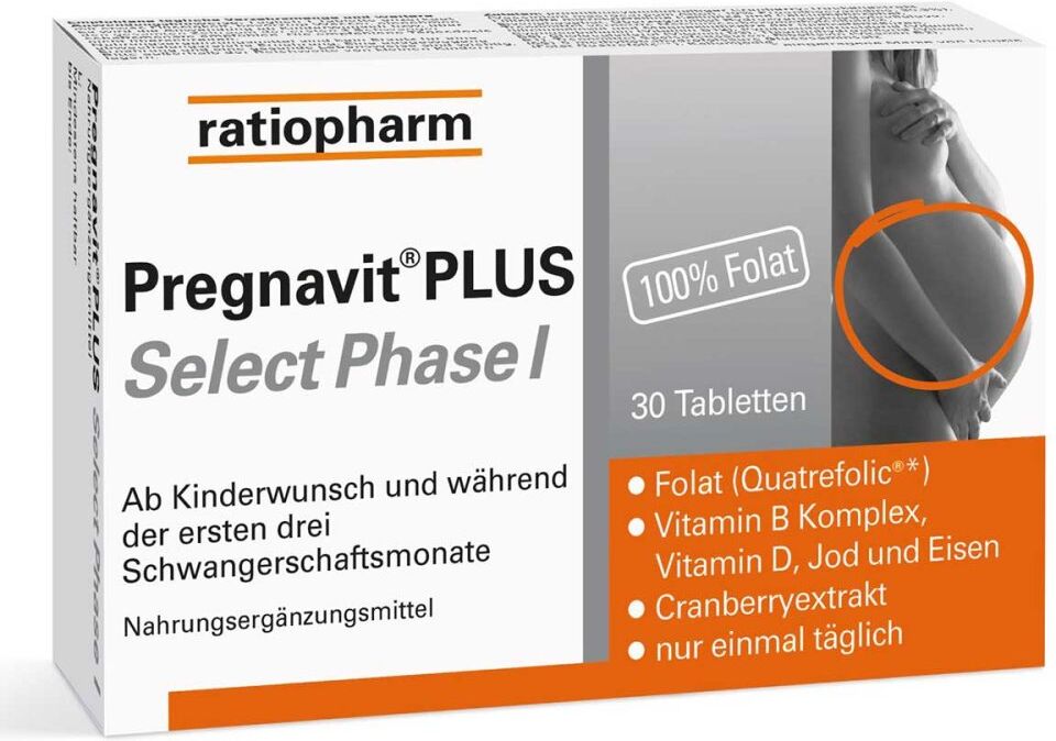 ratiopharm Pregnavit PLUS Select Phase 1 Tabletten 30stk