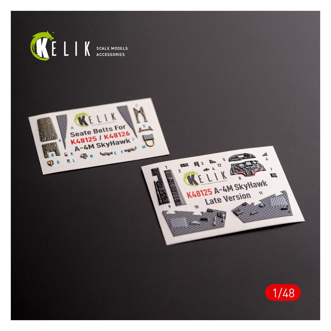 Kelik A-4M Late production- interior 3D decals for Magic Factory kit (K48125)