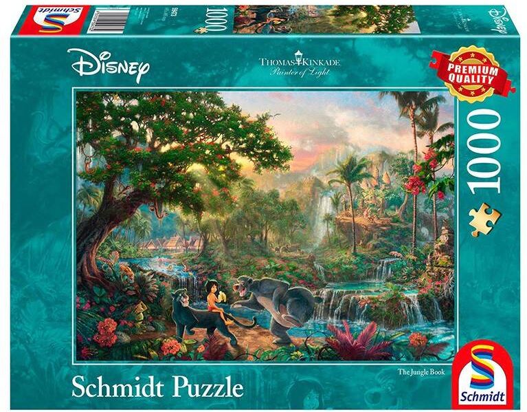 Schmidt Puzzles Disney - Le livre de la jungle - 1000 pcs