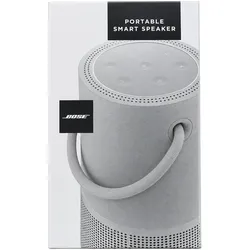 Bose Portable Smart Speaker Bluetooth- & WLAN-Lautsprecher mit Alexa & Google Assistant (Luxe Silver)