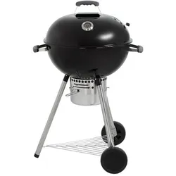 Little Balance, Holzkohlegrill, Holzkohlegrill – – Kugelgrill – Schwarz – 57 x 57 cm – Grillfläche 54 x 54 cm (54 cm)