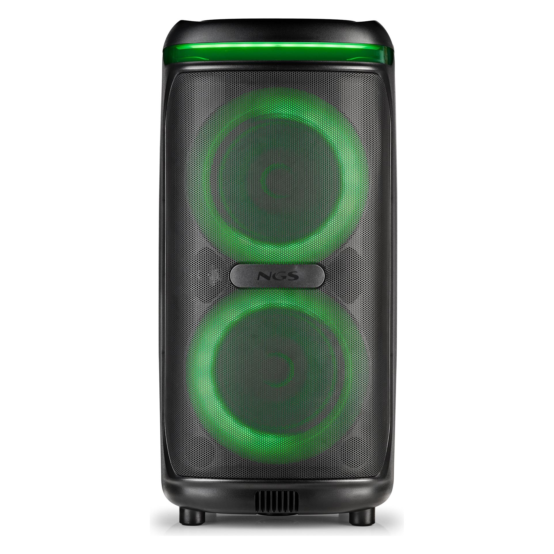 NGS Mobile Bluetooth-Lautsprecher Wild Drip RGB (Schwarz) (4 h) (ELEC-SPK-0982)