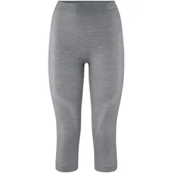 FALKE Wool Tech 3/4 Tights Damen 3757 - grey-heather XS