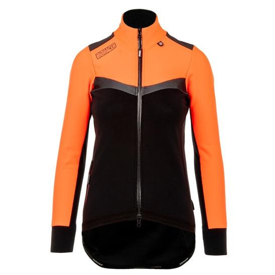 Bioracer - Women's Vesper Tempest Protect Winter Jacket Fluo - Velojacke Gr XL schwarz