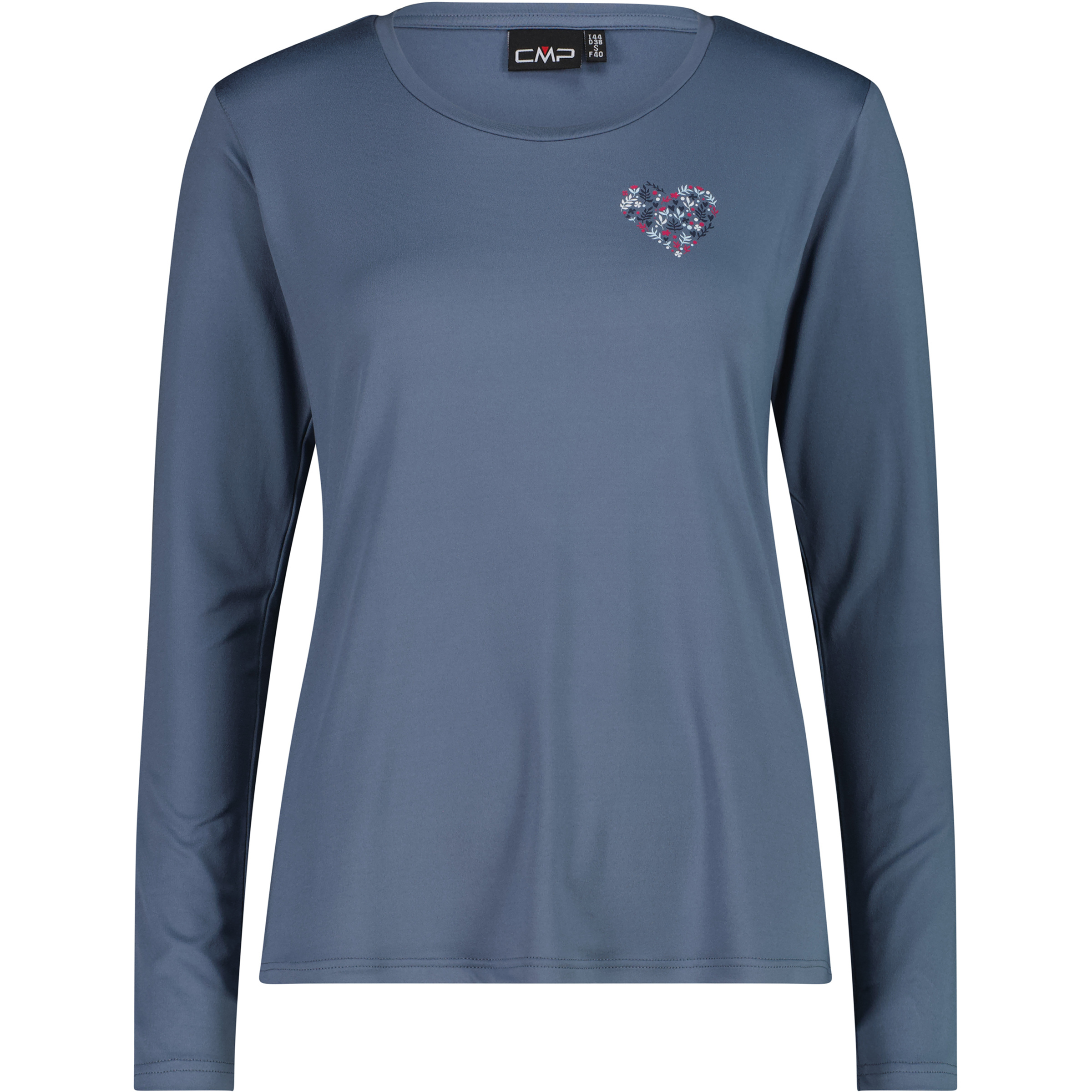 CMP Damen Longsleeves blau Größe S Trekking Schnell trocknend