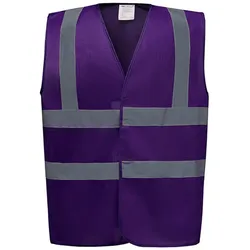 Warnschutz-Weste High-Vis 2-Bands "YK100" - 3XL - purple