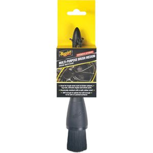 Meguiars Detailing-Pinsel X210500EU Multi-Purpose Brush Medium, weiche Borsten, für innen und außen