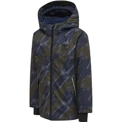 hummel, Jungen, Laufjacke, Logan Tex Jacket (110), Grün, 110