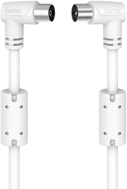 Hama 00205058 coaxial cable 5 m White