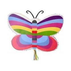 GoDan Bunte Schmetterlings-Piñata 45x7x31,5cm (69880375)