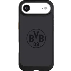Nivocase Hülle für Apple iPhone Air Handyhülle NIVOcore Case Schwarz BVB Borussia Dortmund Logo (Apple iPhone Air), Smartphone Hülle, Schwarz